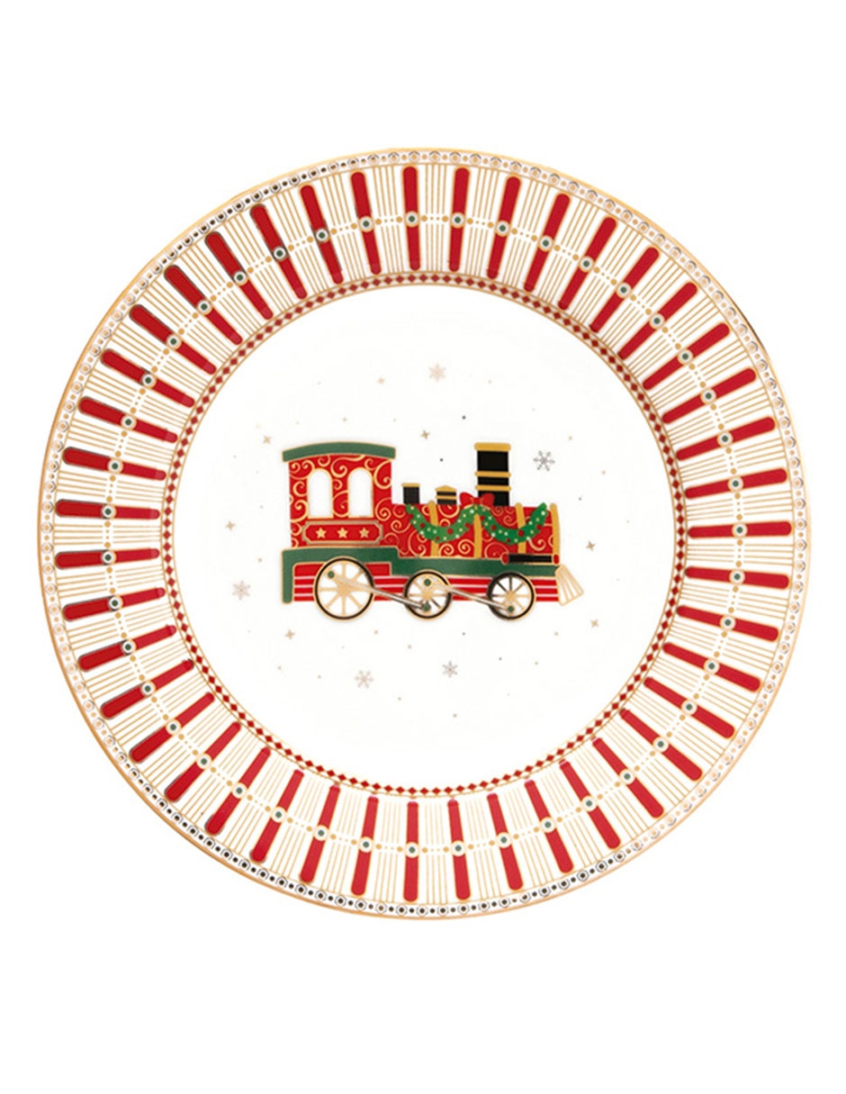 Vajilla N Narrative Polar Express de porcelana para 4 personas