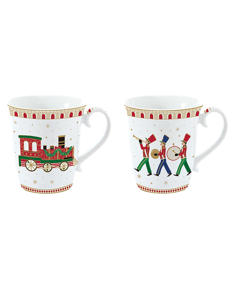 Set de tazas navideñas Polar Express 2 piezas 1