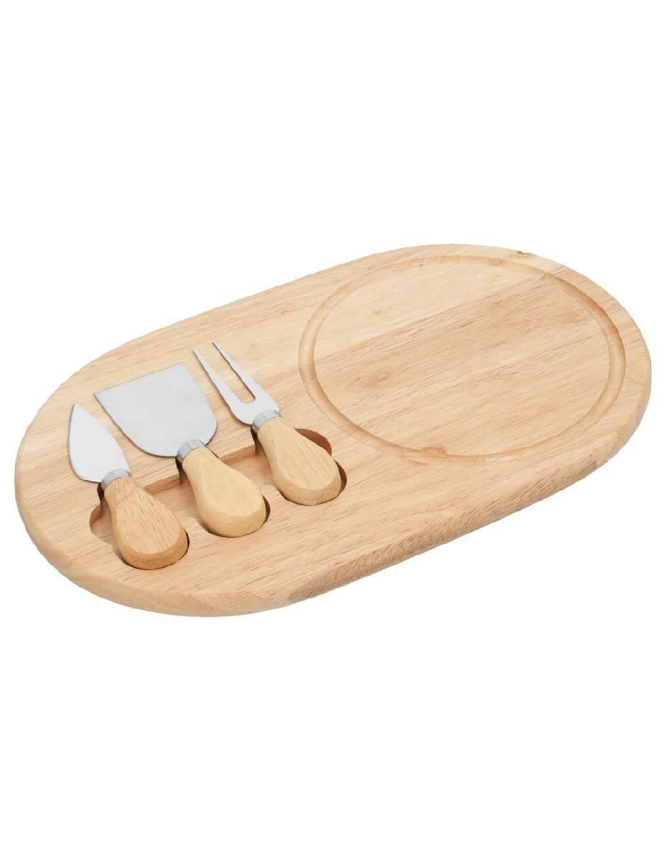 Set tabla para queso de madera 1