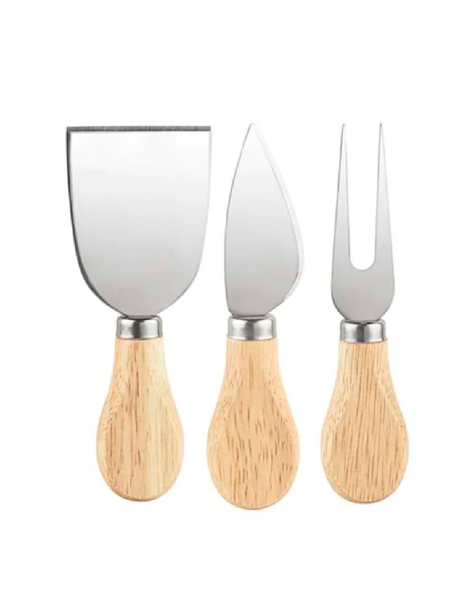 Set tabla para queso de madera 2