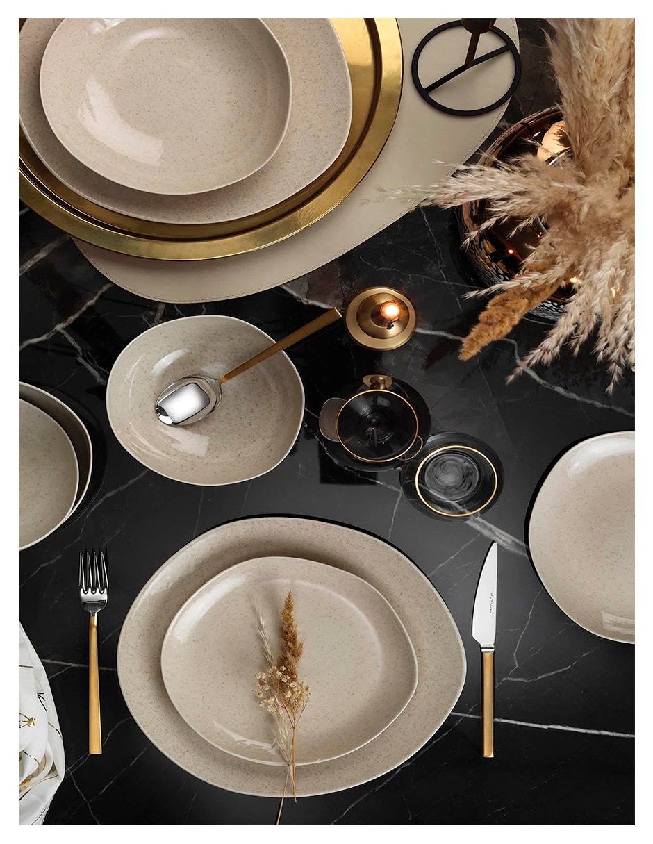 Plato sopa Soho de porcelana