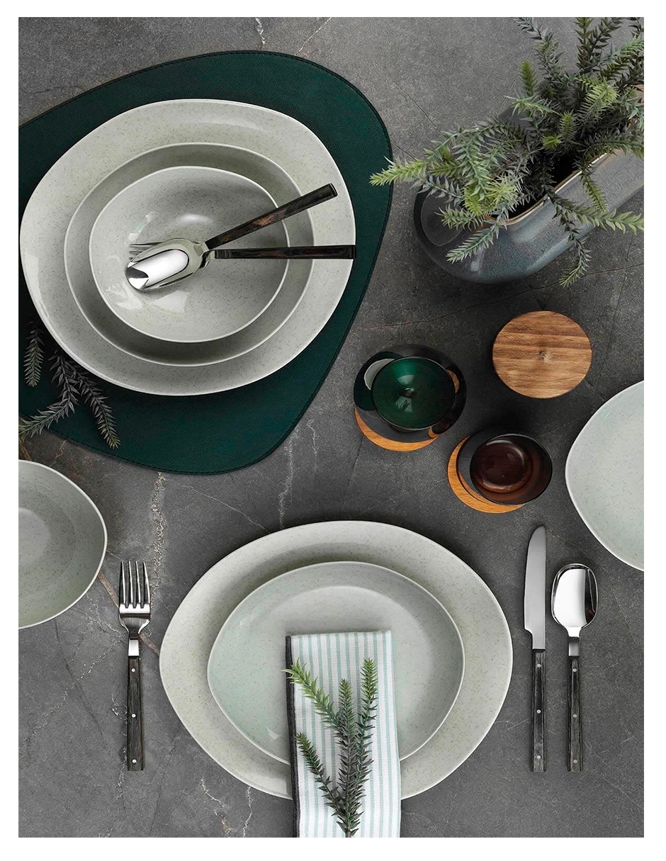 Plato sopa Soho de porcelana