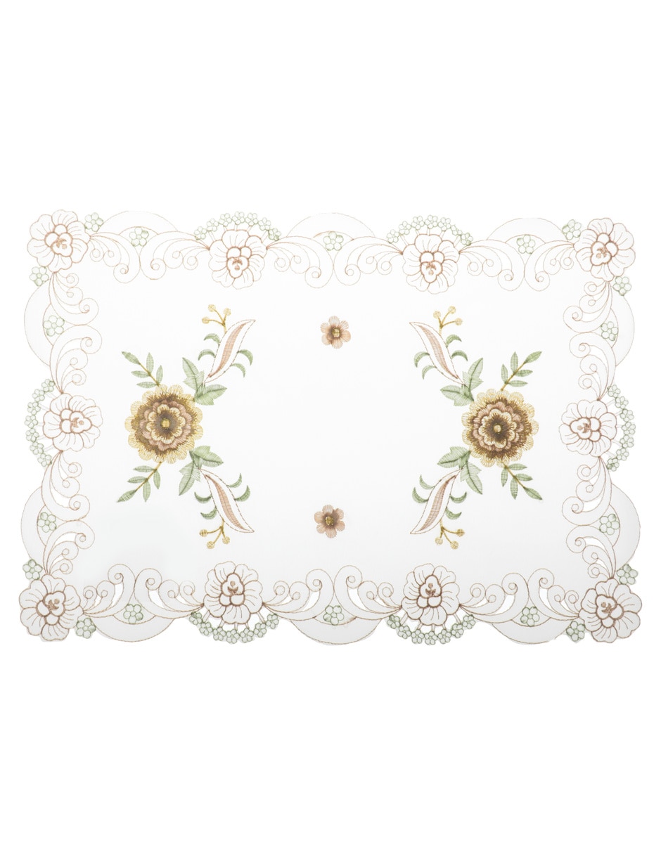 Mantel rectangular Pensamientos