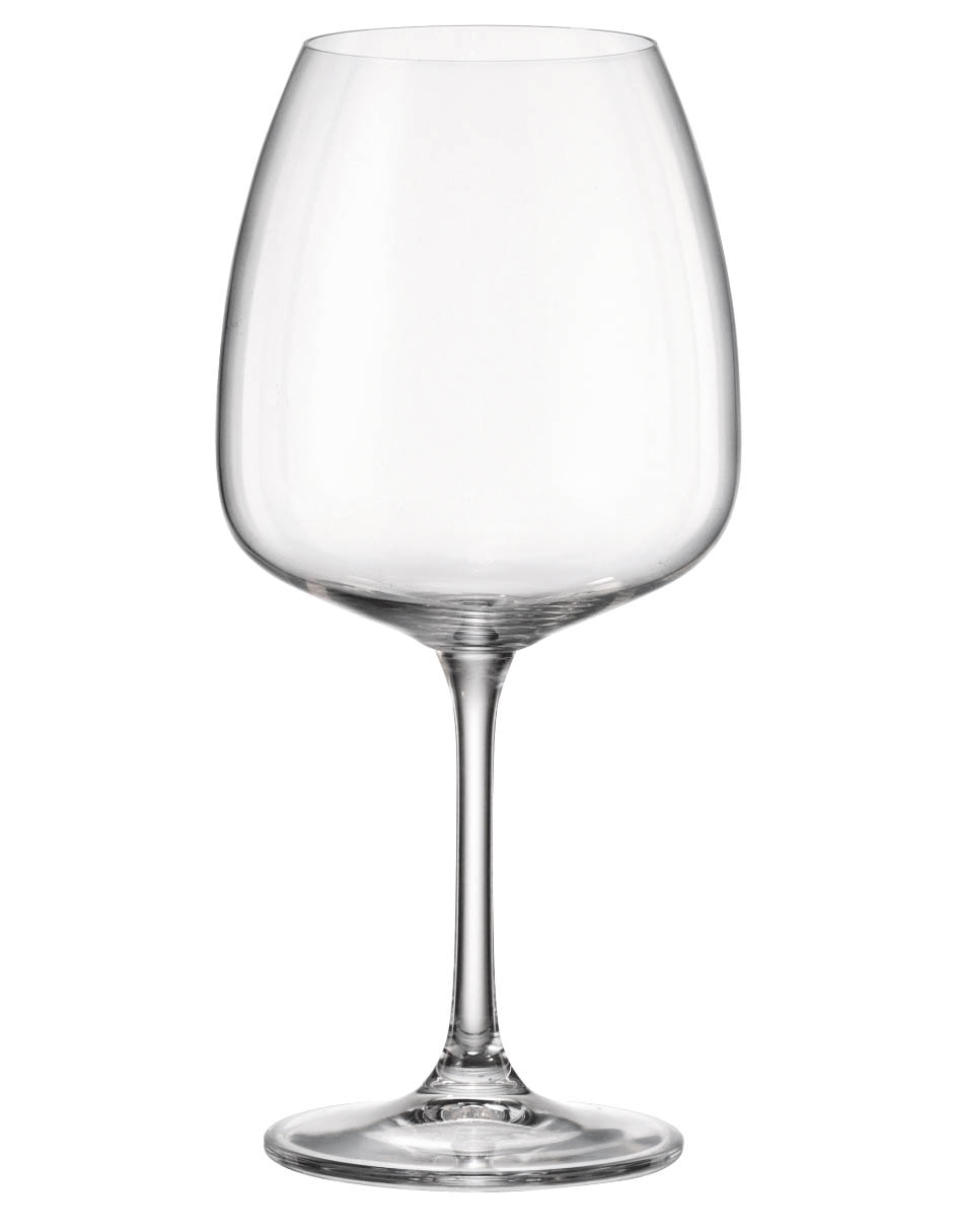 Set de copas para vino Bohemia Fascino de cristal