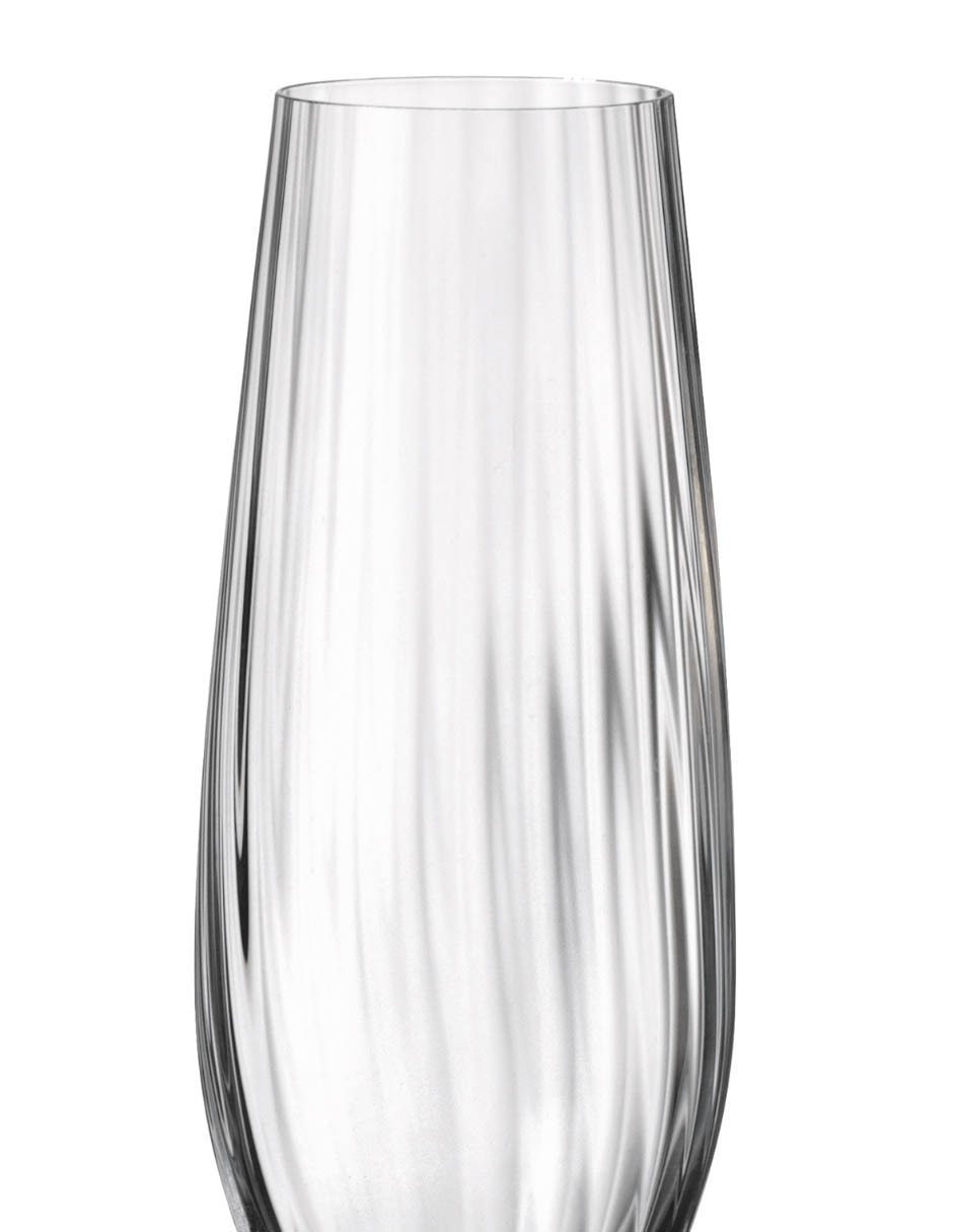 Set de copas Bohemia Sarah de cristal