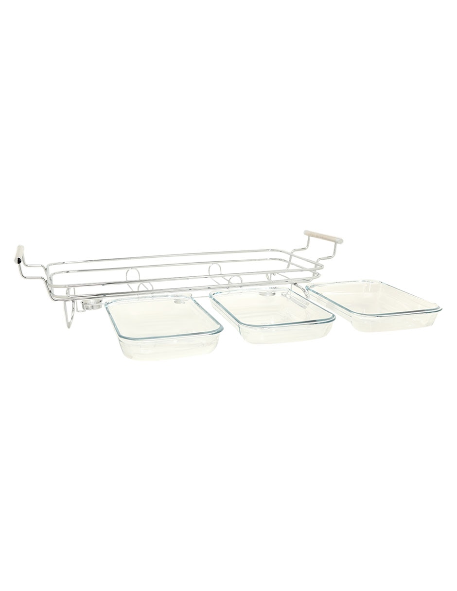 Set refractario de metal Pado 9
