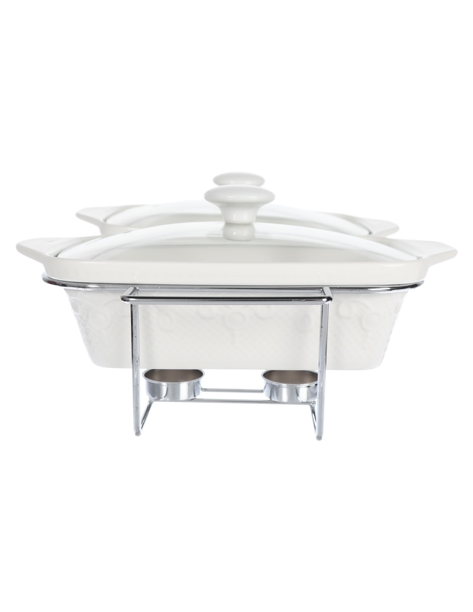 Set refractario de porcelana Twin 8