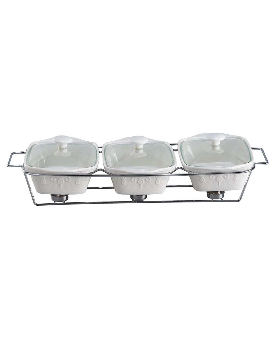 Set refractario de porcelana 3