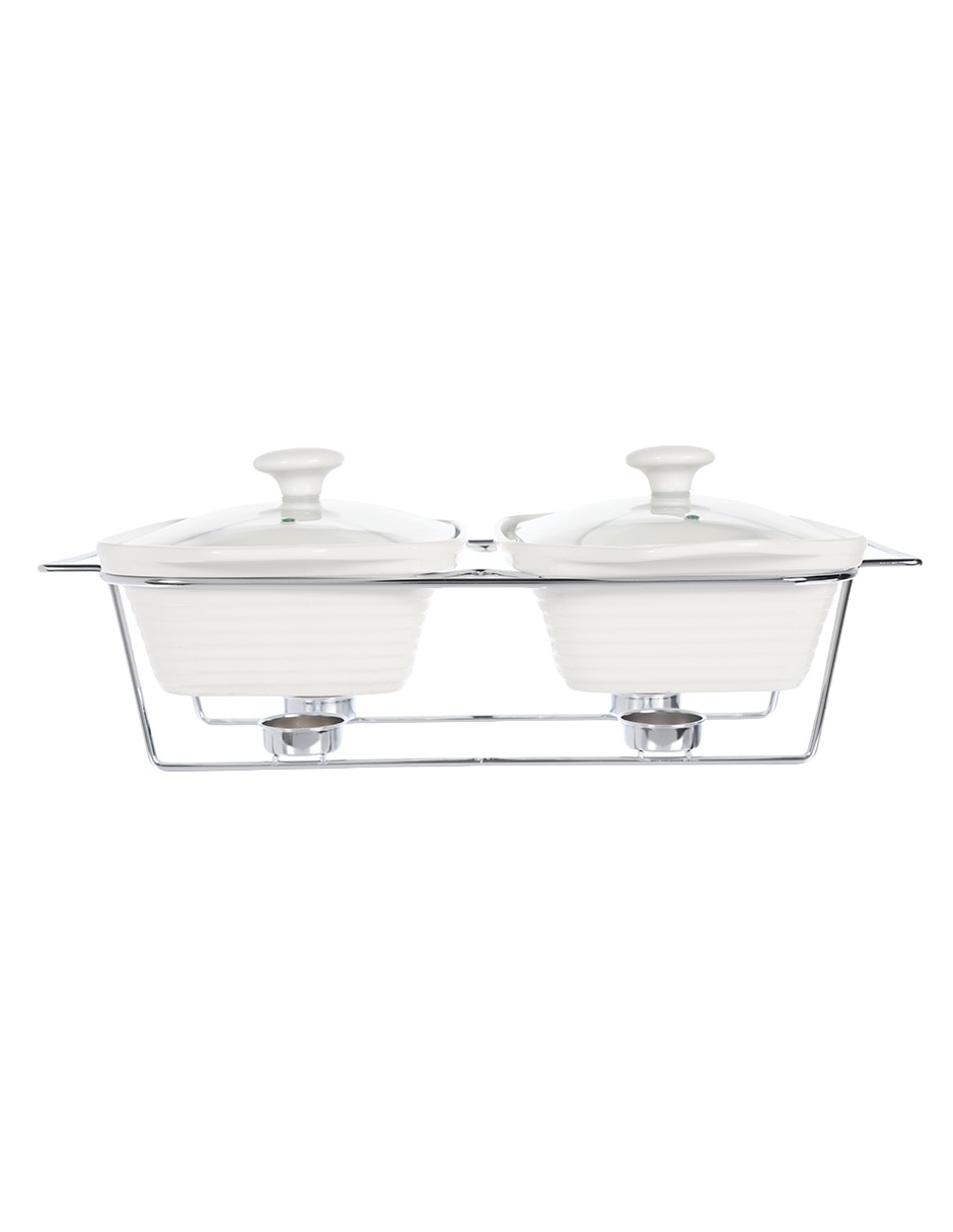 Set refractario de porcelana 8