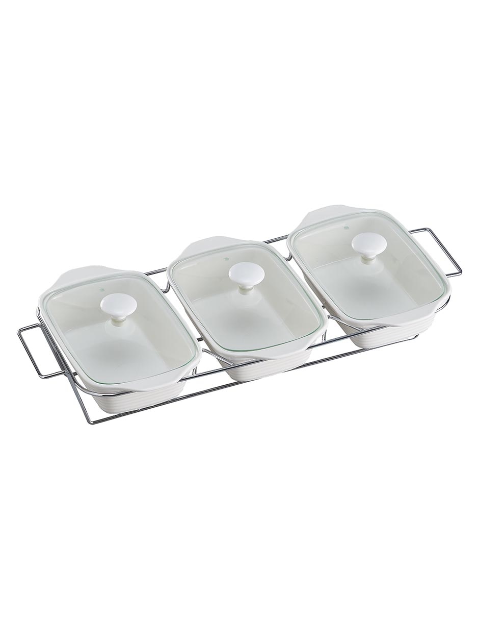 Set refractario de porcelana 7