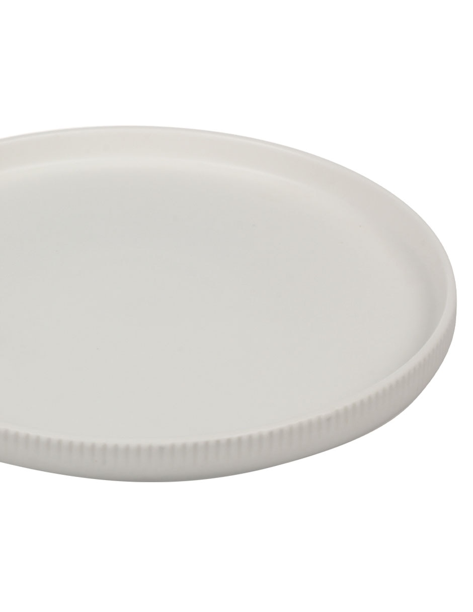 Plato ensalada N Narrative Stripes de porcelana
