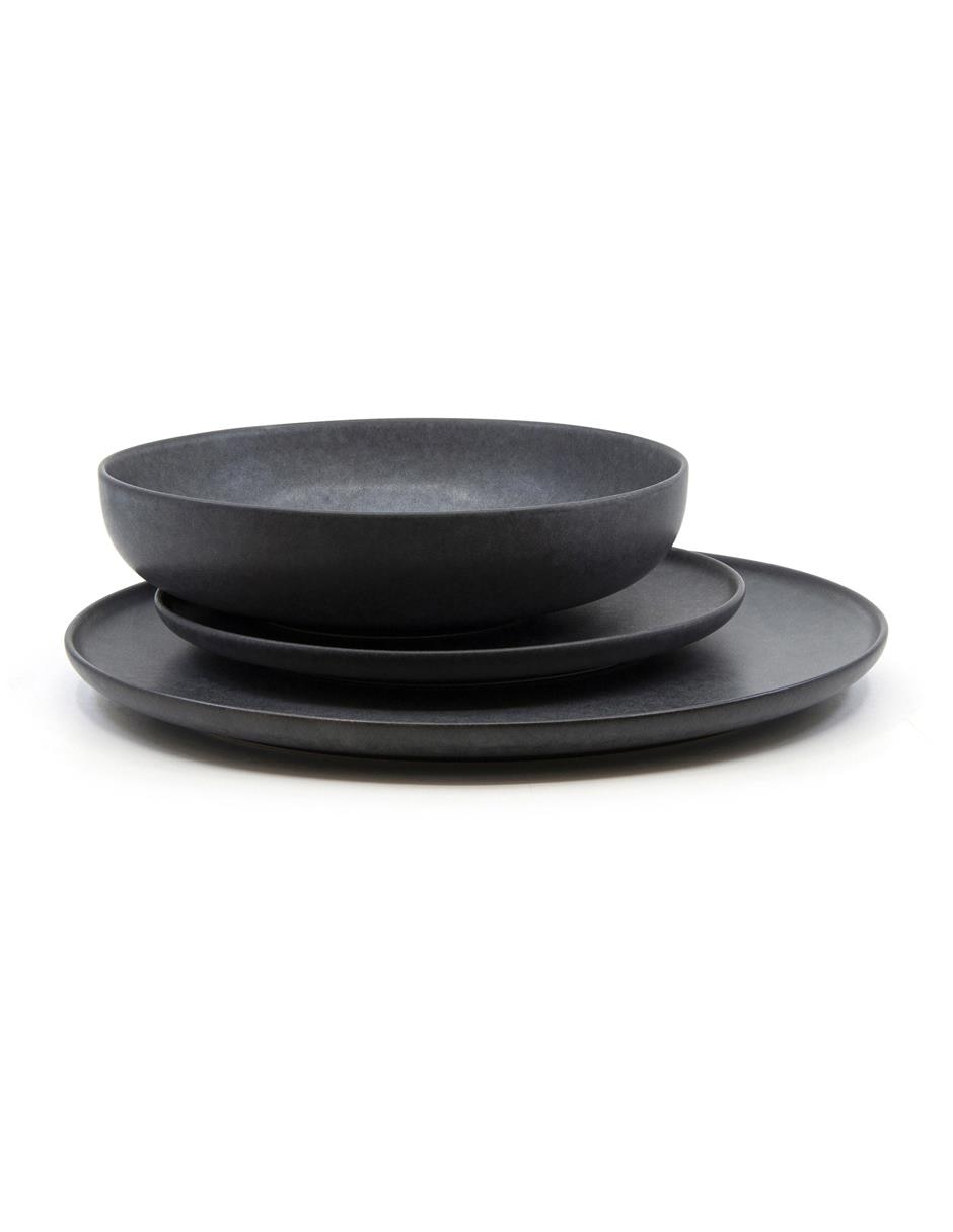 Vajilla cerrada Salt & Pepper Hue de cerámica para 4 personas