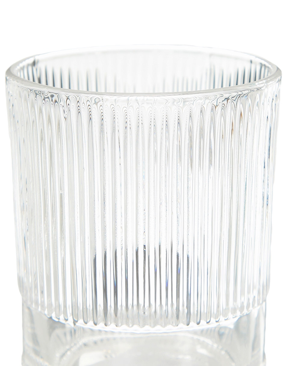 Vaso para agua de vidrio 2