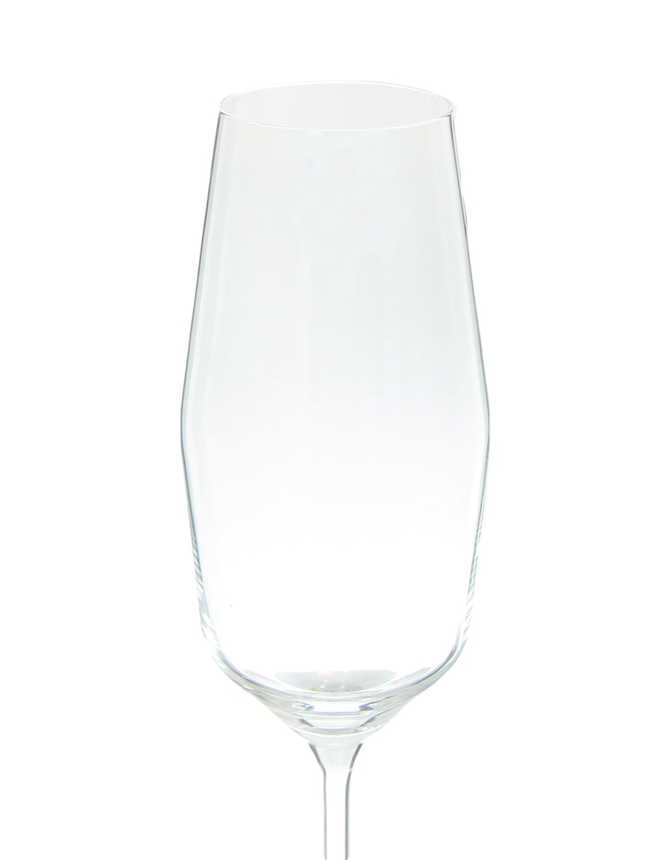 Copa para champán de cristal