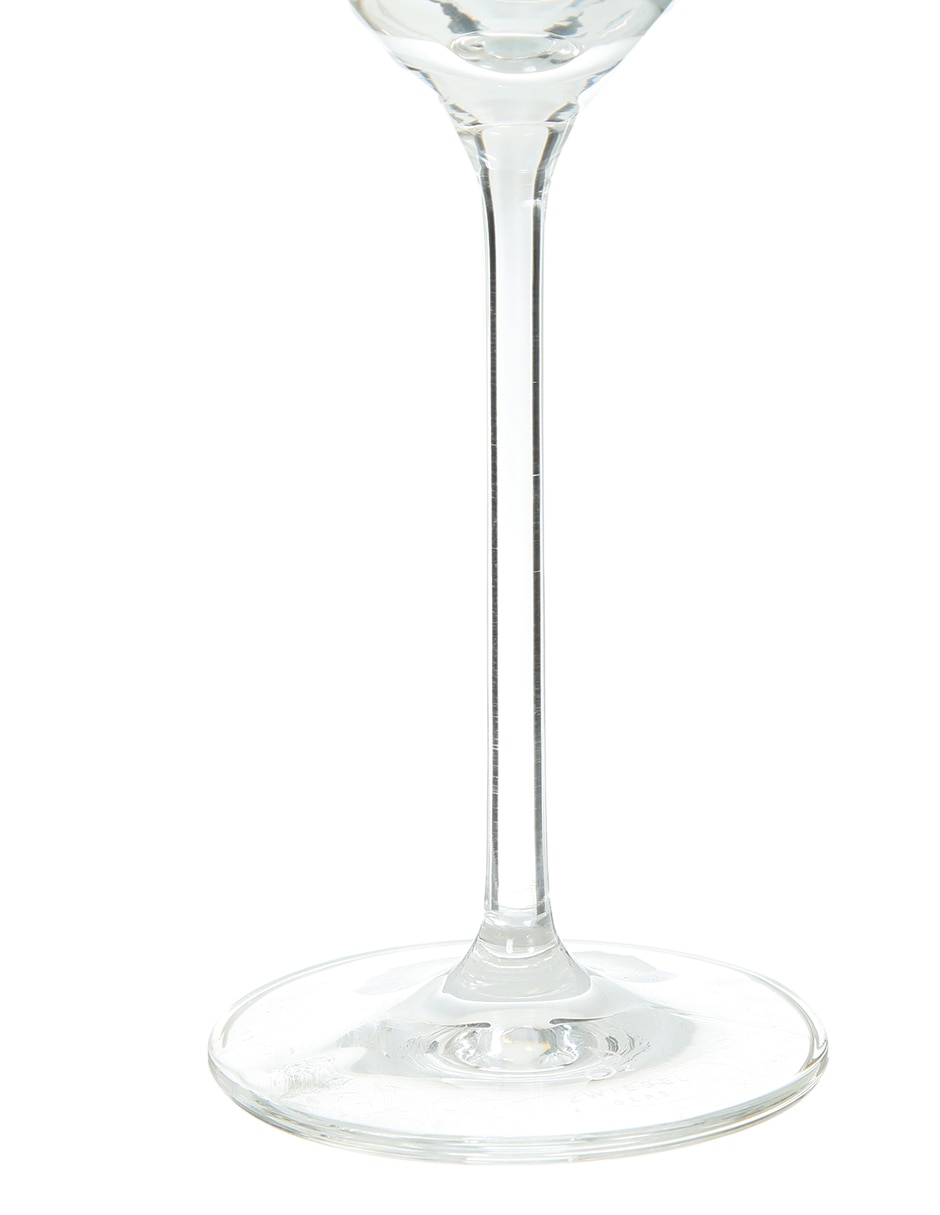 Copa para champán de cristal