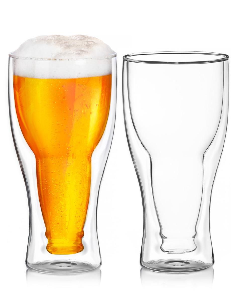 Set de vasos para agua de vidrio con 2 piezas 4