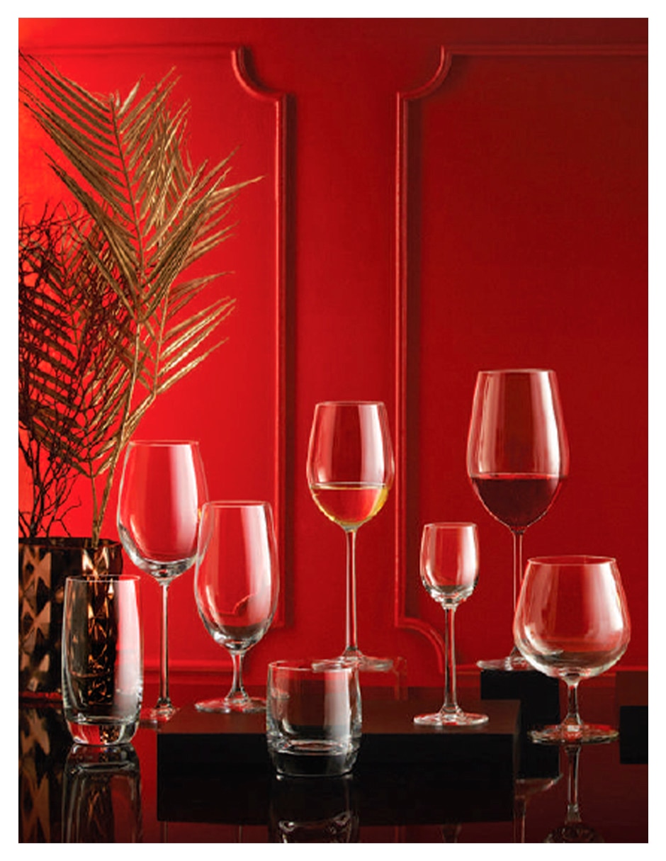 Vaso cooler para agua de cristal