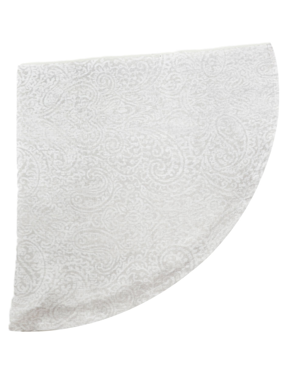 Mantel redondo de lino N Narrative Olite