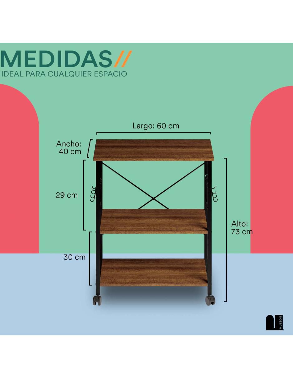 Carrito de bar MDF 7