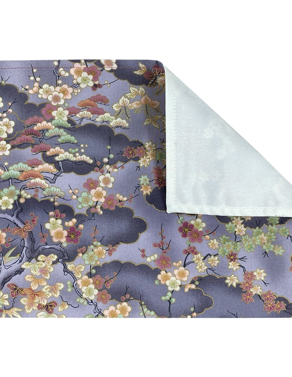 Mantel rectangular de algodón Fog 3
