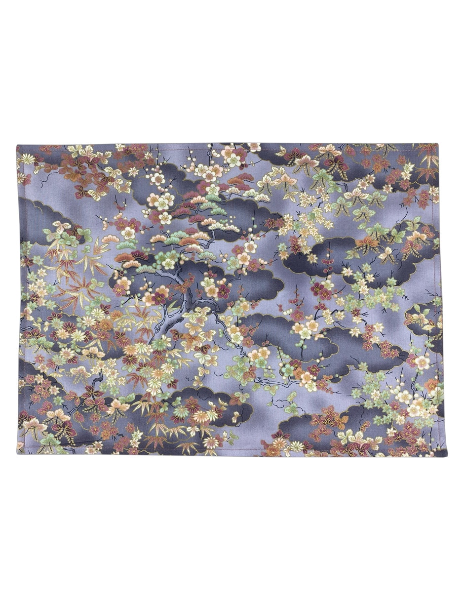 Mantel rectangular de algodón Fog 1