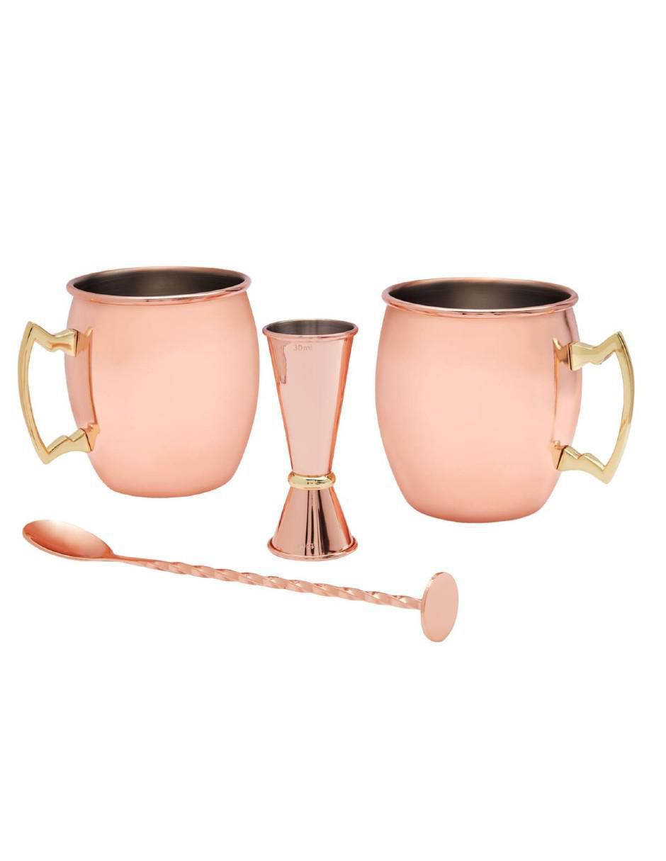 Set bar de acero inoxidable