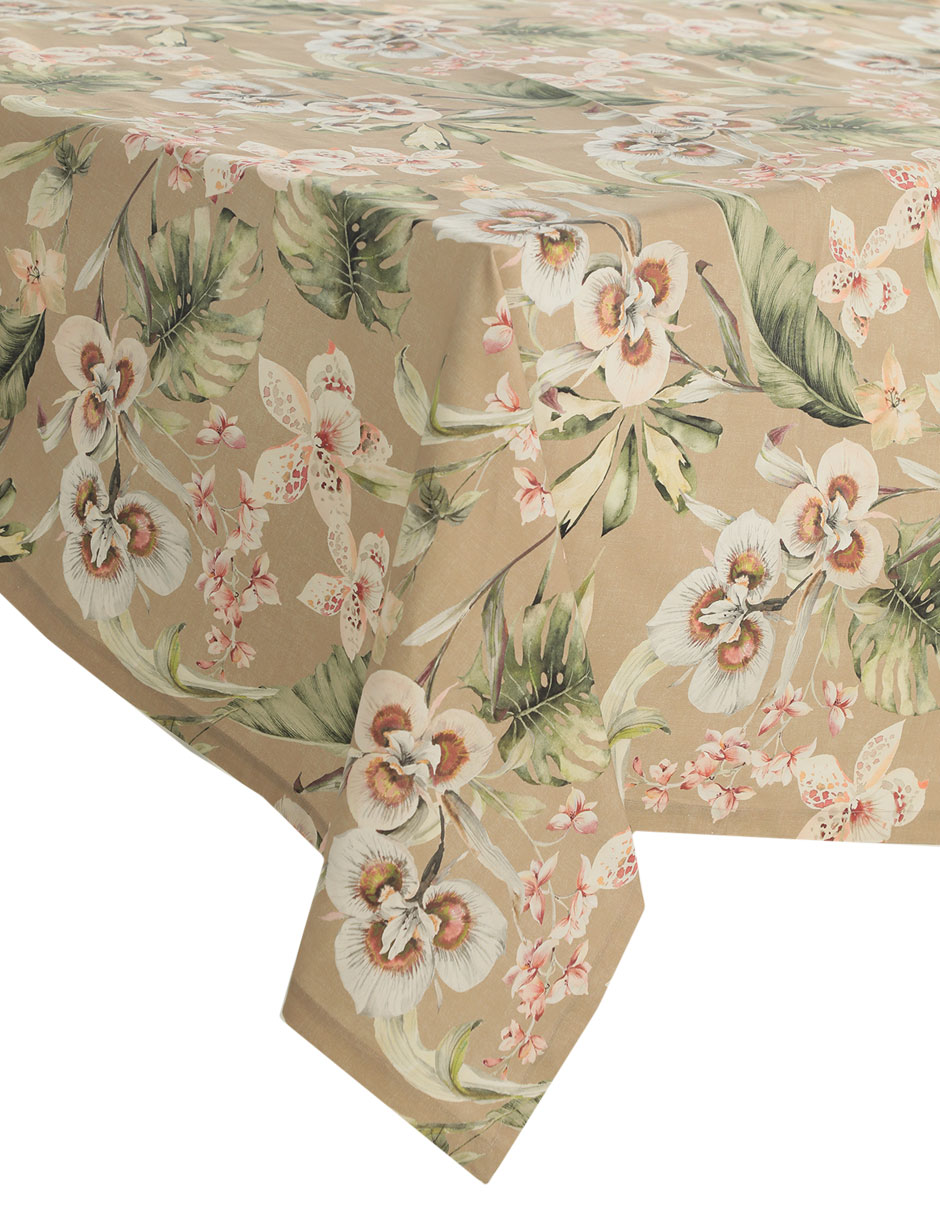 Mantel rectangular de algodón Miley Mantel rectangular de algodón Miley