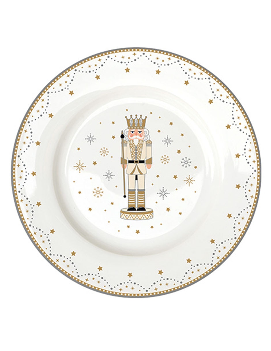 Vajilla cerrada royal nutcracker de porcelana para 4 personas 4