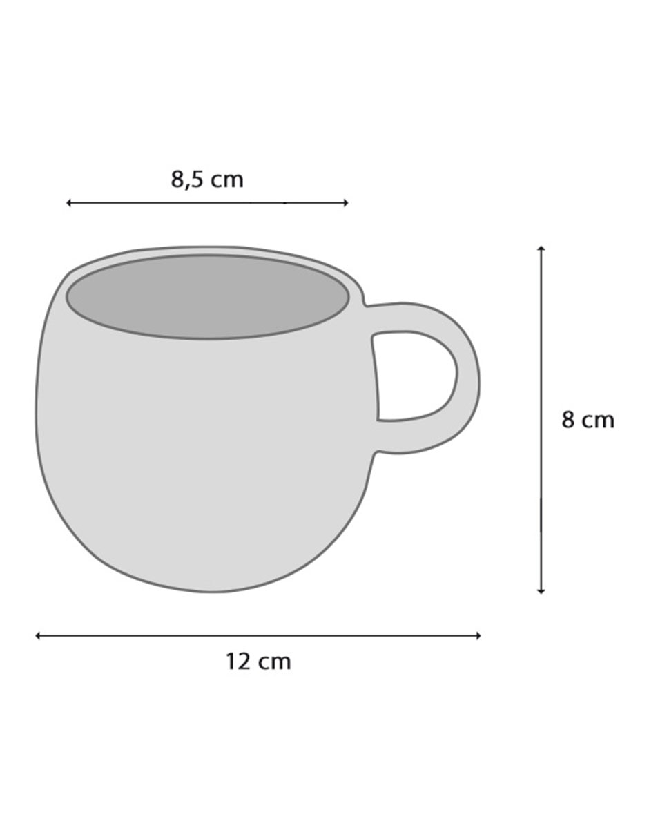 Taza americana Santa Claus Let It Snow 4