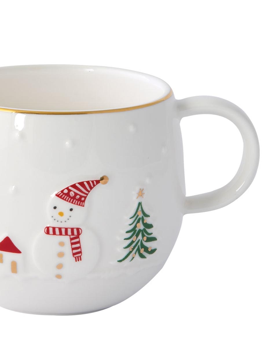 Taza americana Let It Snow 4