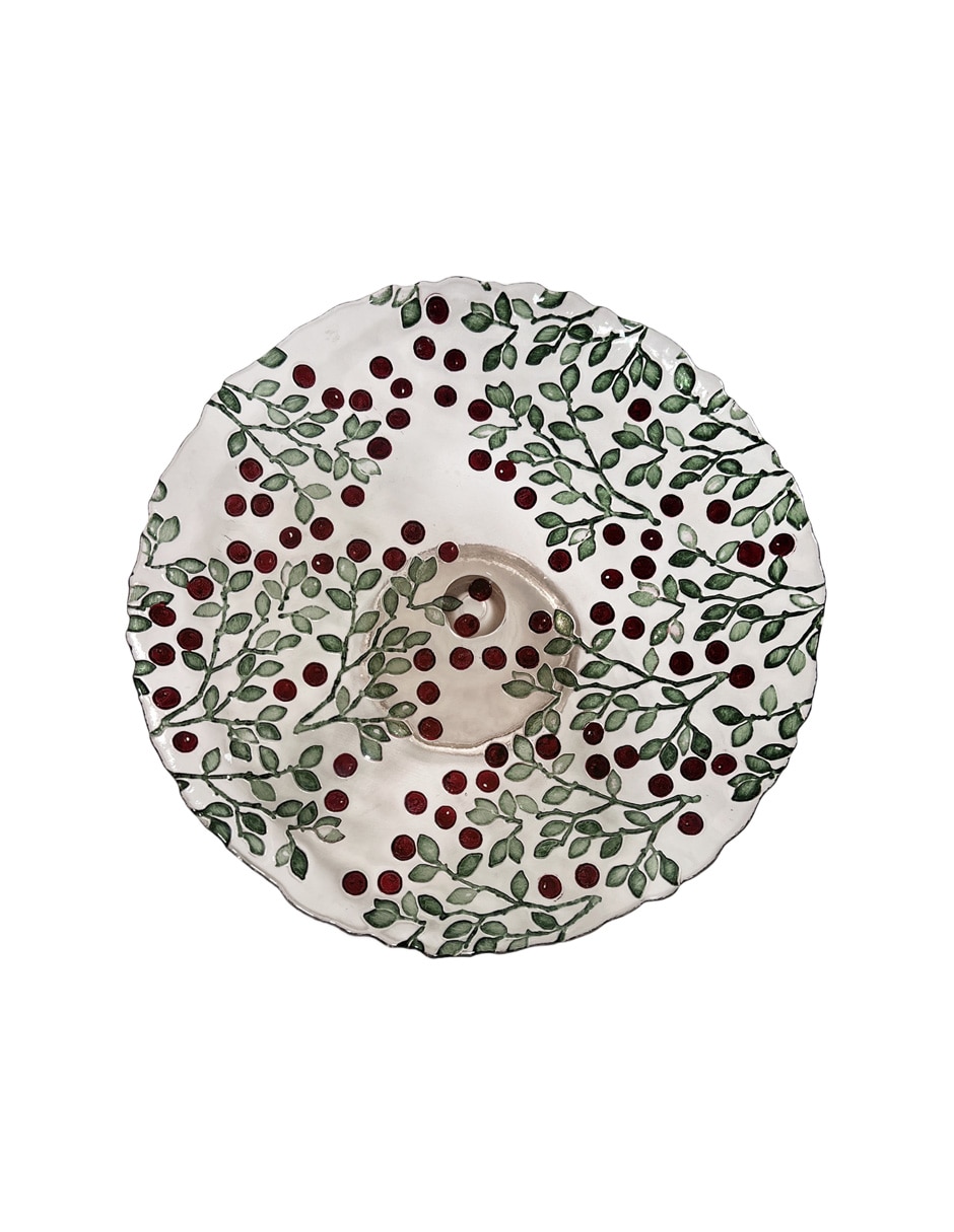 Platón navideño Berry