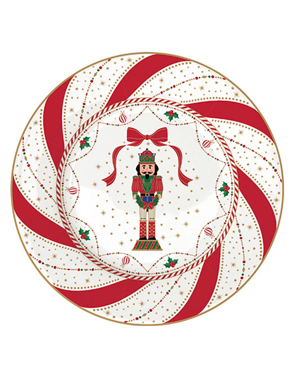 Vajilla cerrada Nutcracker twist de porcelana para 4 personas 3