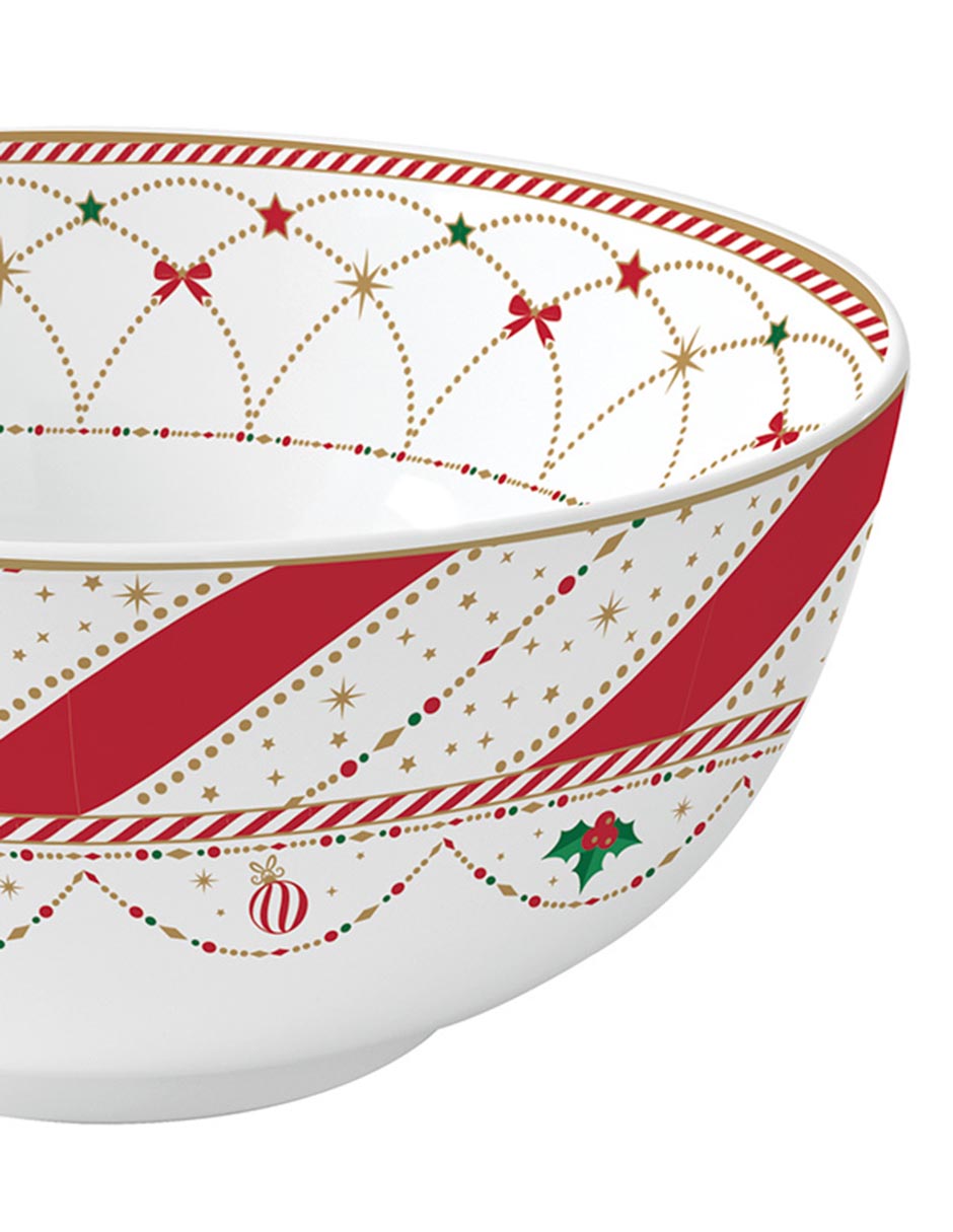 Vajilla cerrada Nutcracker twist de porcelana para 4 personas 7