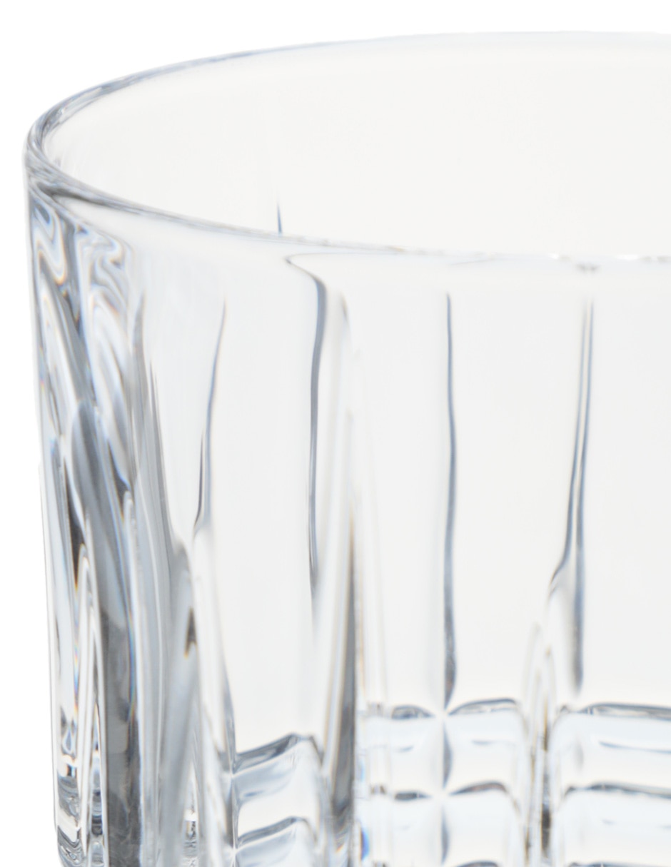 Set vaso Doble Pack Pinna de cristal con 6 piezas