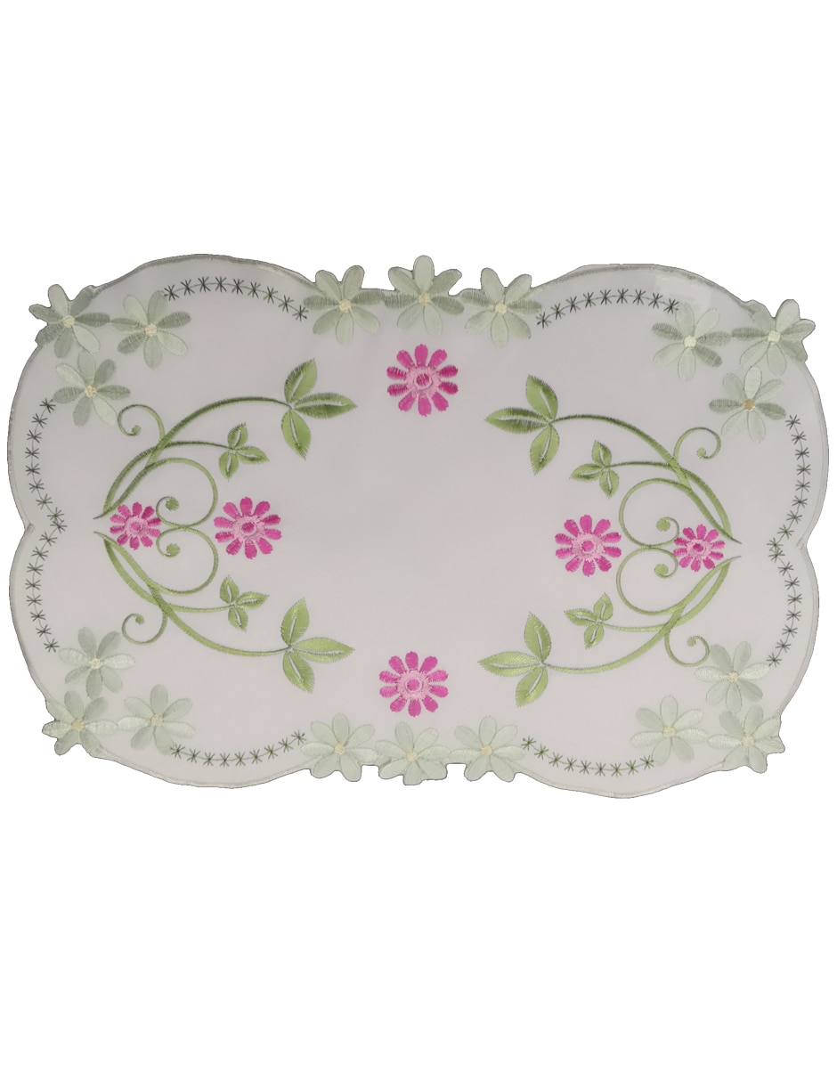Mantel rectangular de poliéster Europa