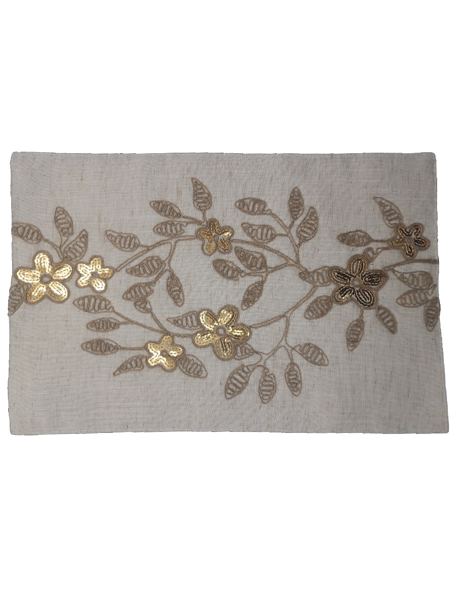 Mantel rectangular de lino Japones