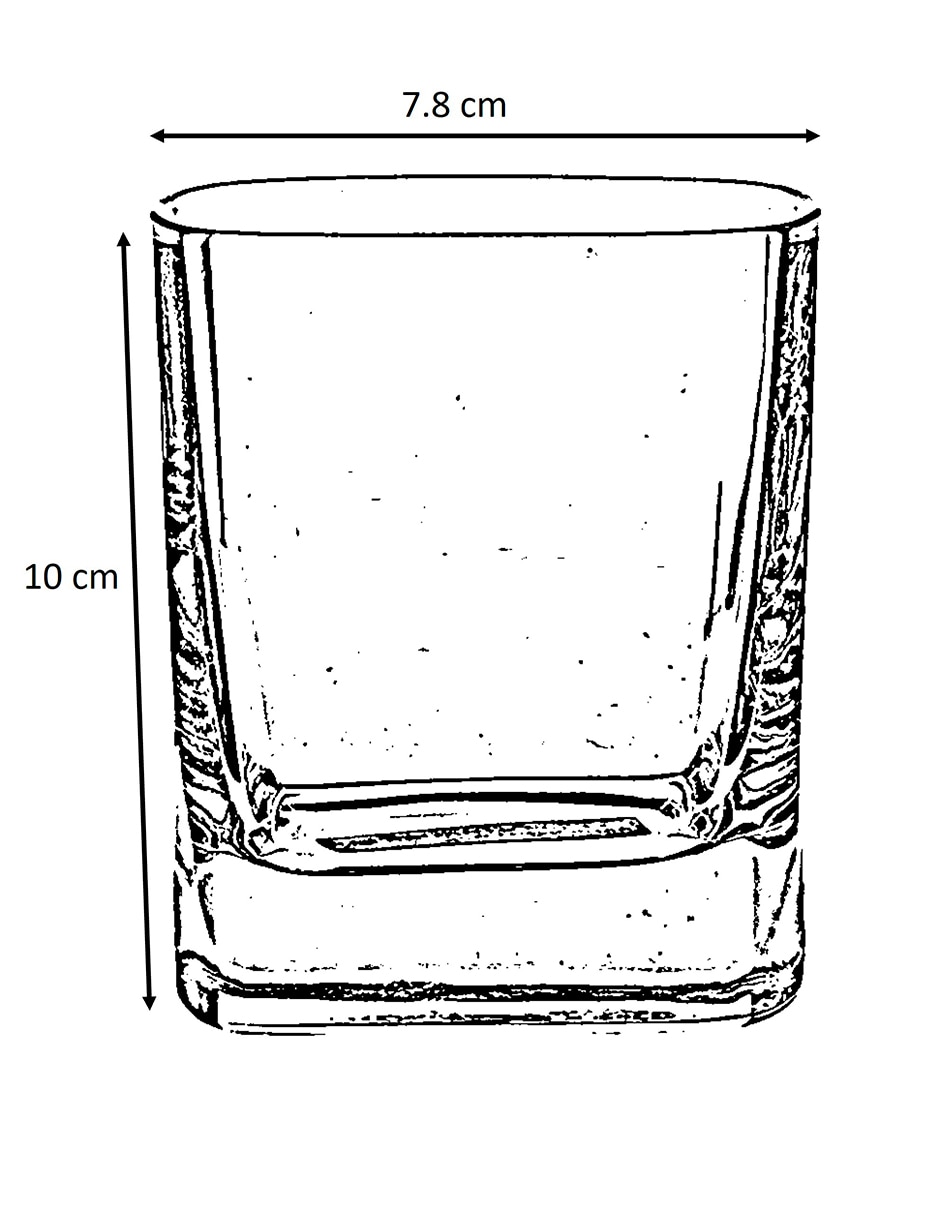 Vaso para whisky de cristal 4