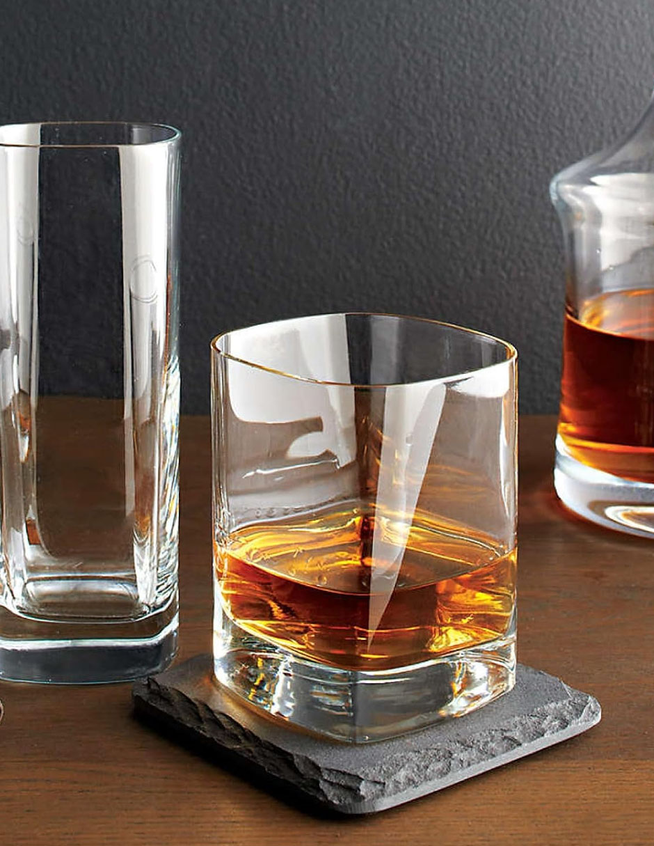 Vaso Doble Pack Luigi Bormioli Strauss de cristal