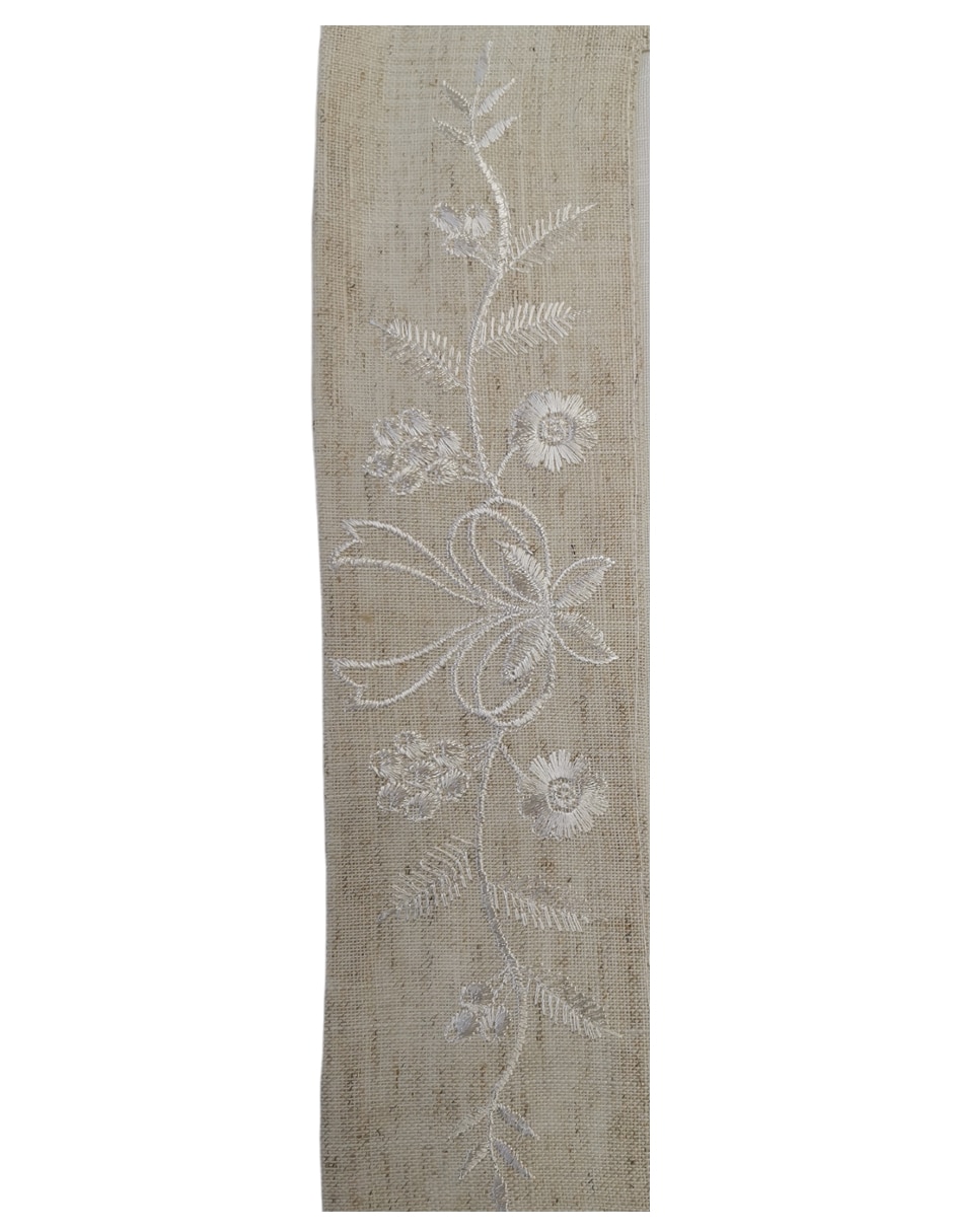 Mantel rectangular de lino Rustico 2
