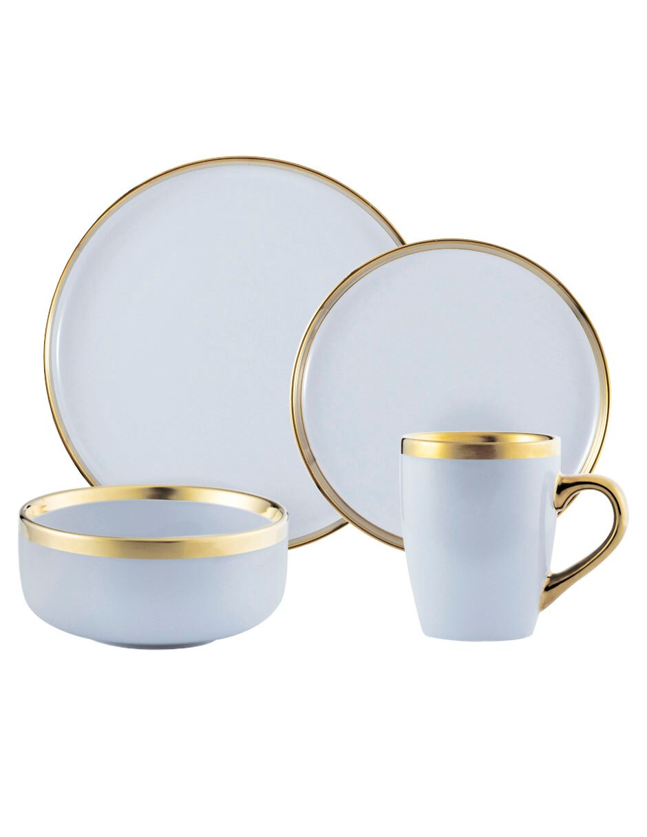 Vajilla cerrada N Narrative ma vie ave de porcelana para 4 personas