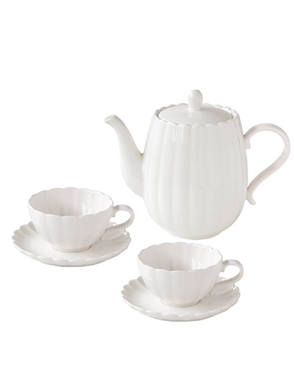 Set de té N Narrative Lifestyle de porcelana