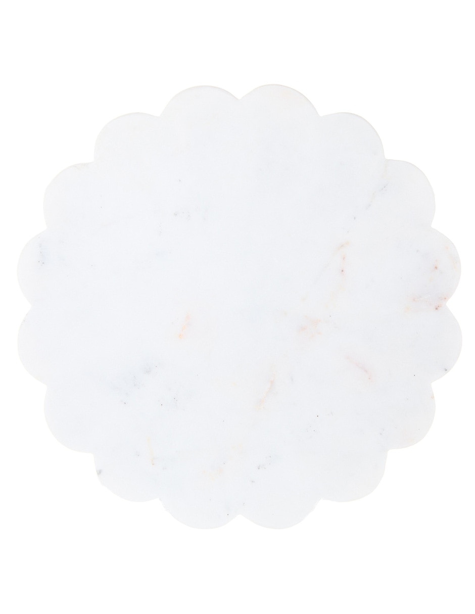 Set de plato para postre N Narrative Marble de mármol 3 piezas