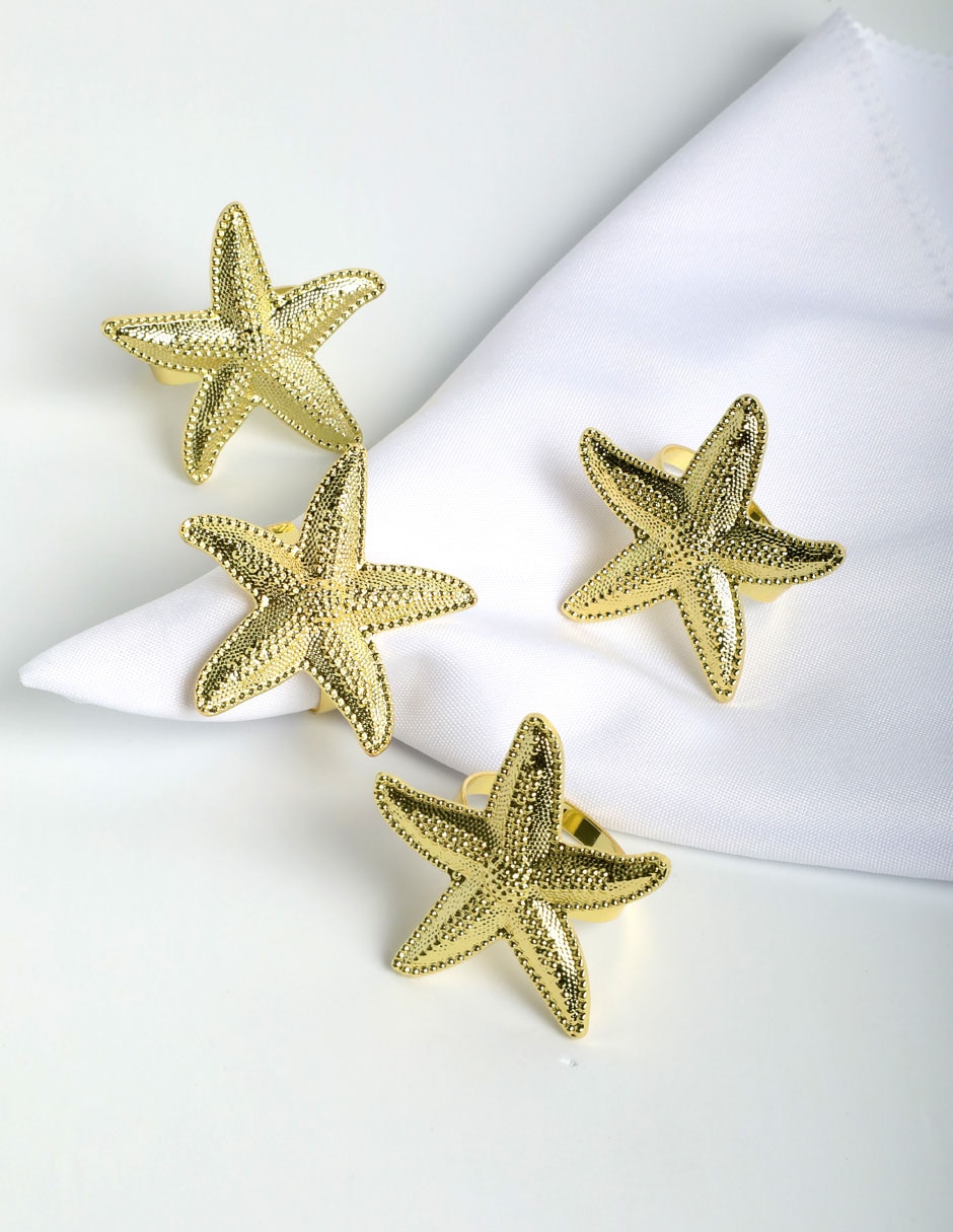 Set aro servilleta Starfish Set aro servilleta Starfish