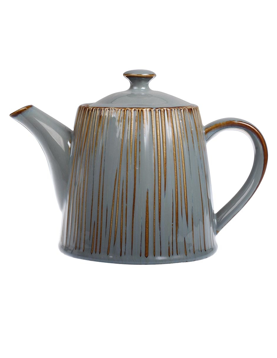 Tetera hervidora de porcelana