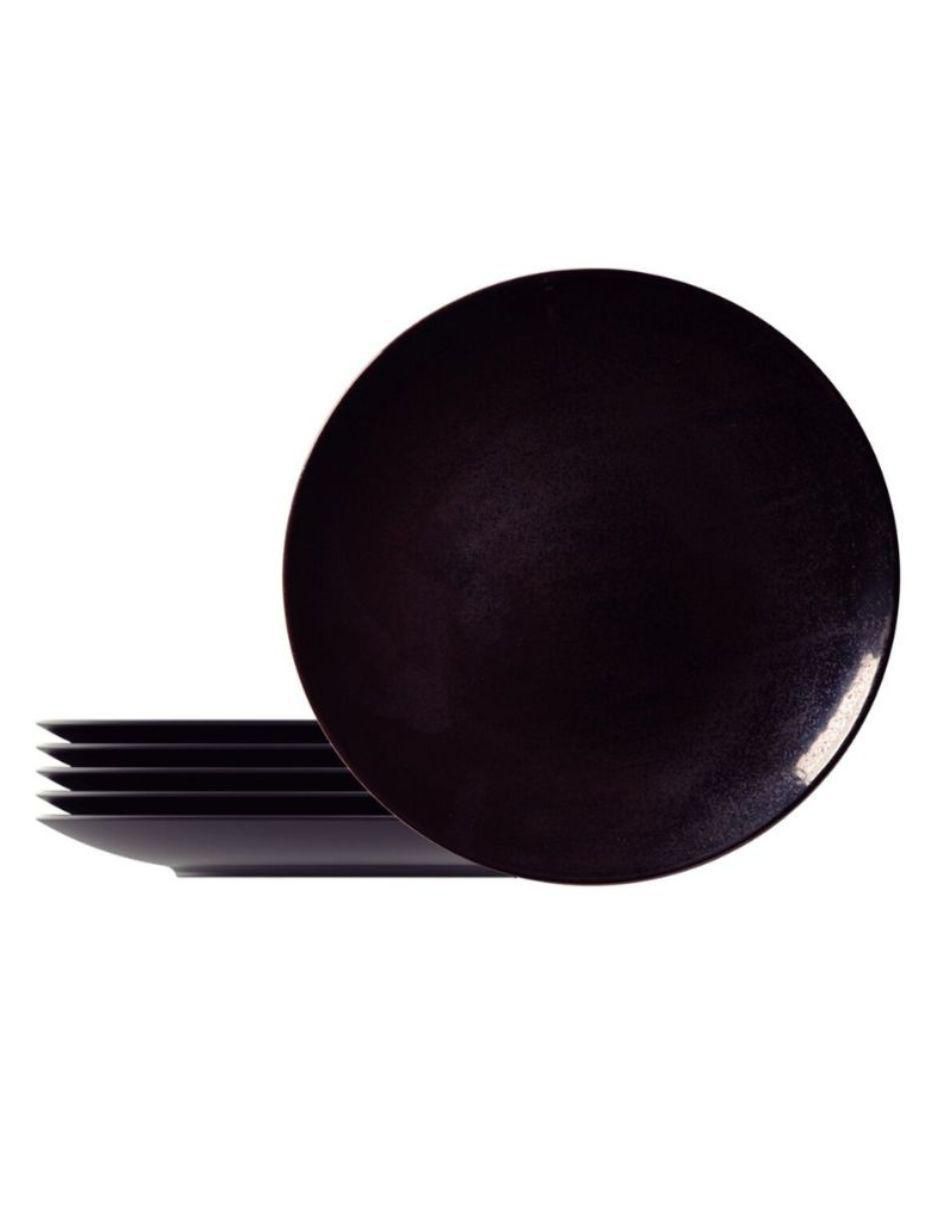Set platos Ametista de porcelana 6 piezas Set platos Ametista de porcelana 6 piezas