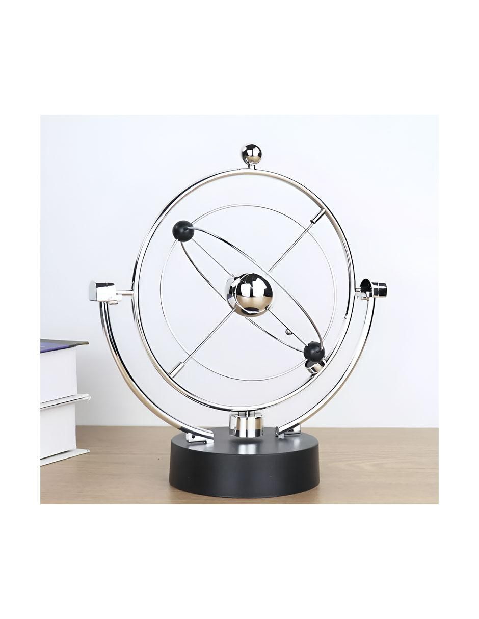 Figura decorativa de circular de metal 2