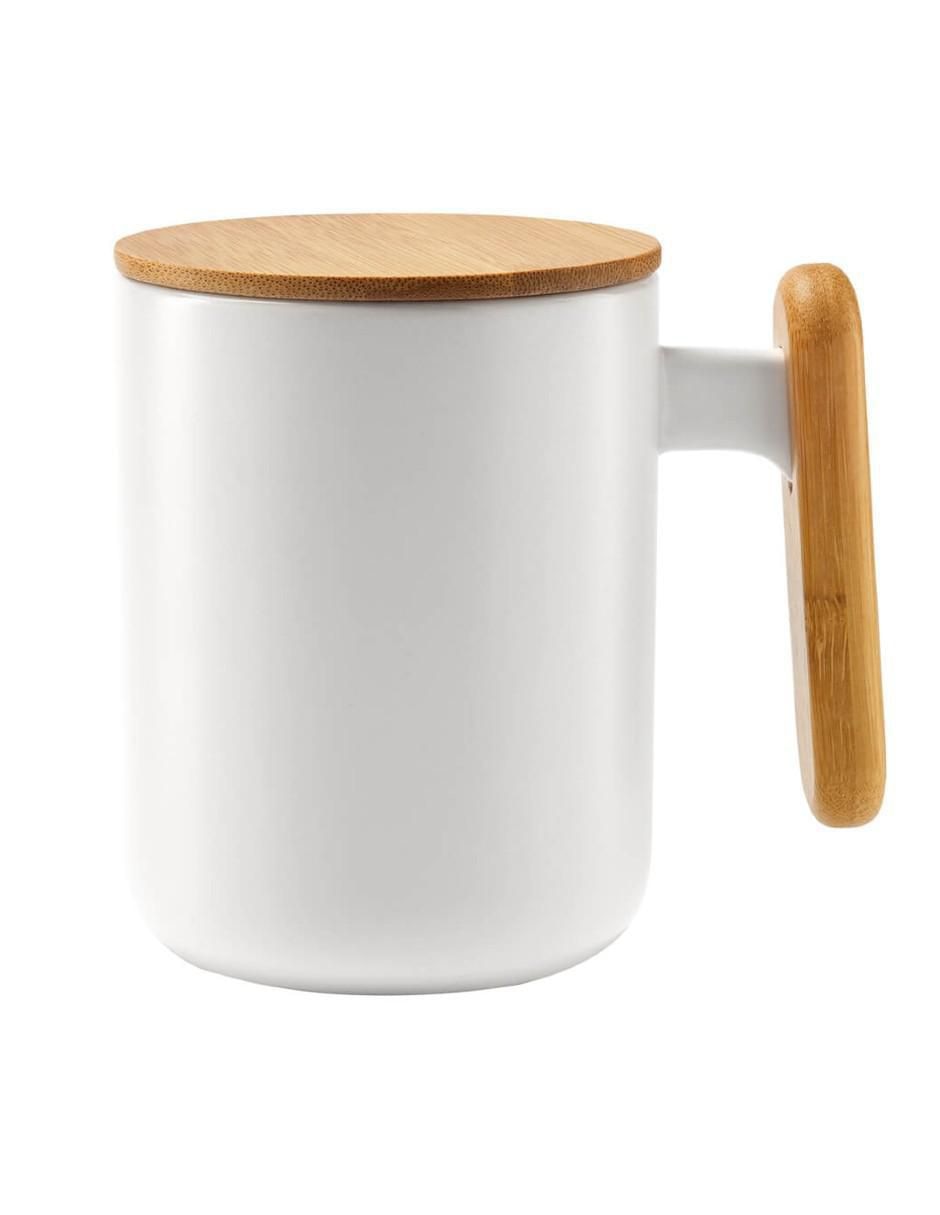 Taza con tapa