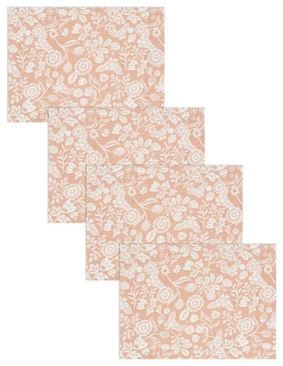Set Mantel Individual Rectangular De Algodón N Narrative Oasis