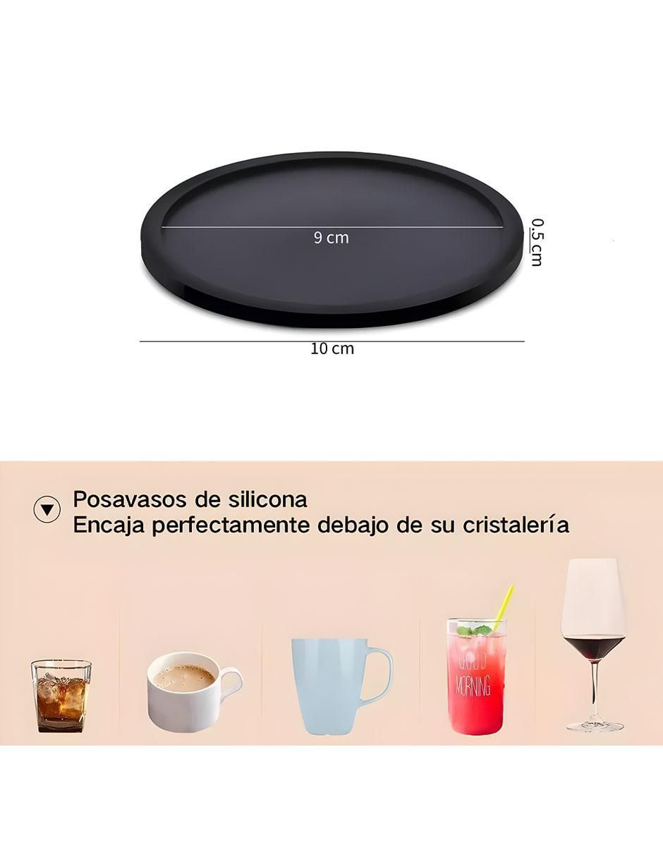 Set de portavasos 6 piezas 6