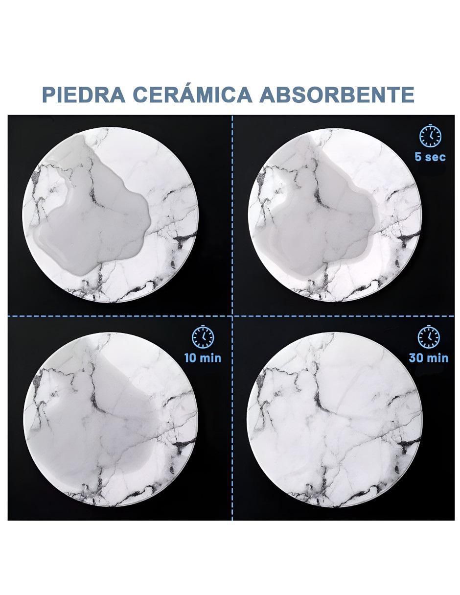 Set de portavasos de cerámica 6 piezas 2